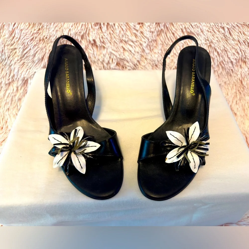 Amato Baranello heel sandals Size 7. - Picture 1 of 4